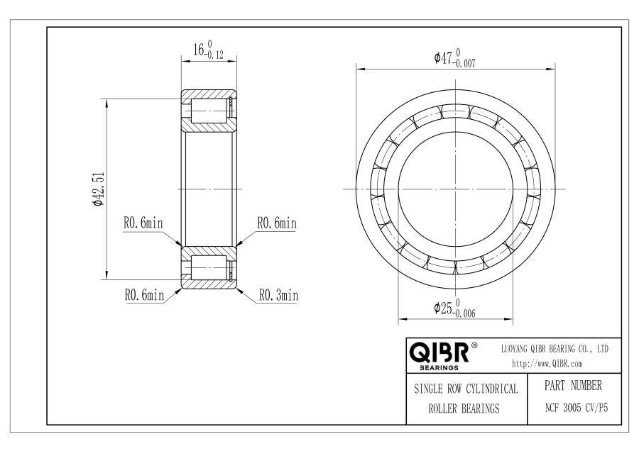 NCF 3005 CV/P5