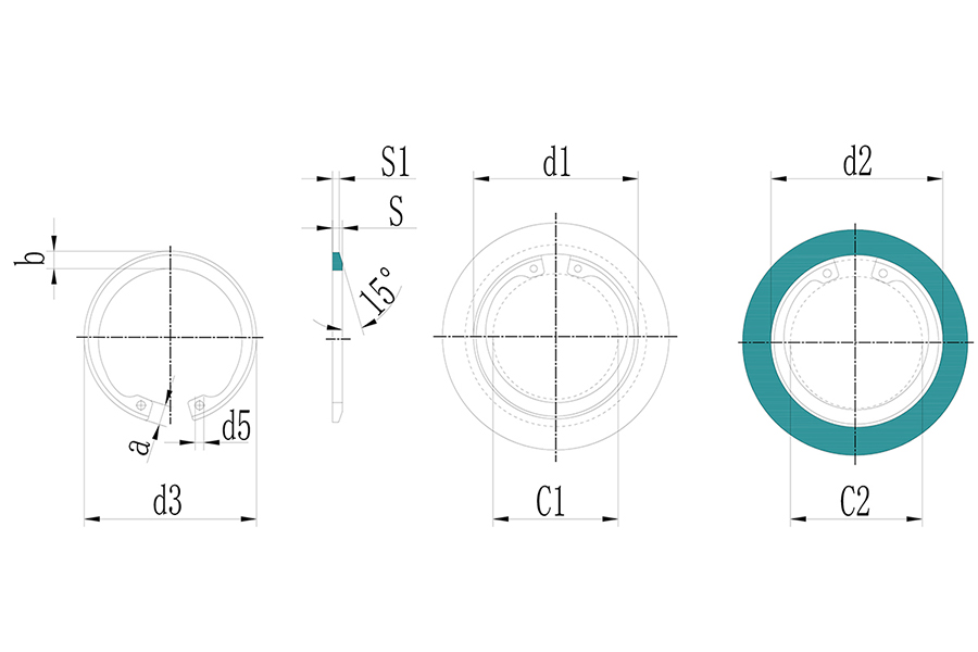 Rings For Compensation Axial Play