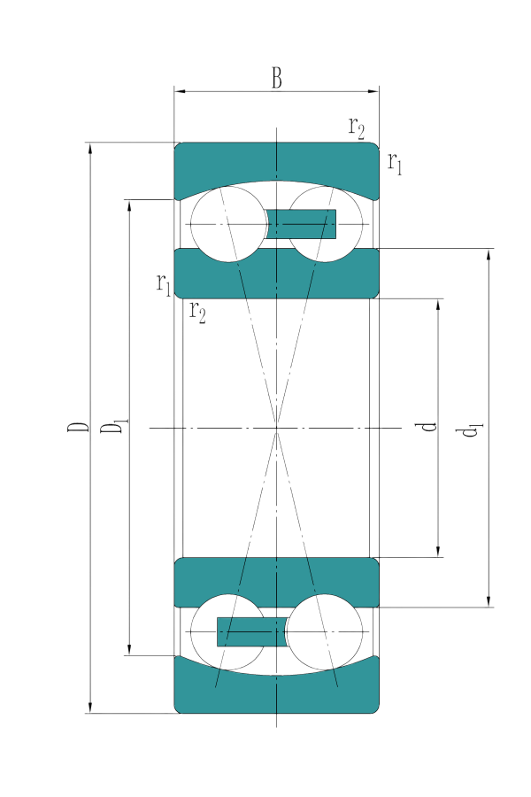 Self-aligning ball bearing
