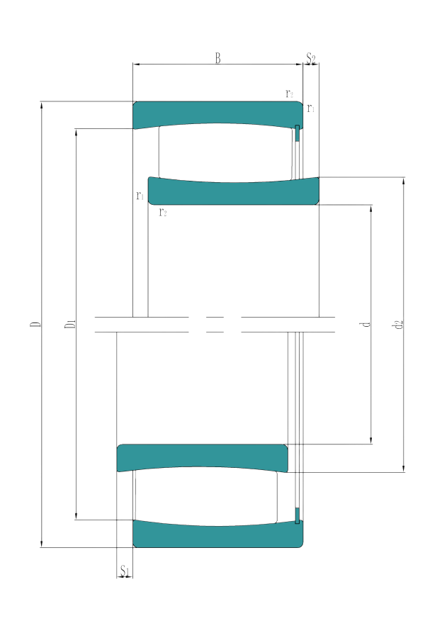 Standard single row Spherical roller bearing