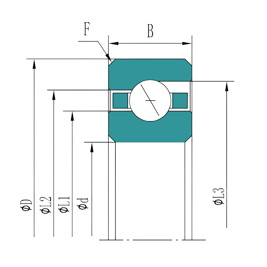 Metric Thin-Section Ball Bearing Series